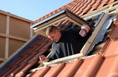 Pose de fenêtres de toit Velux au Barroux